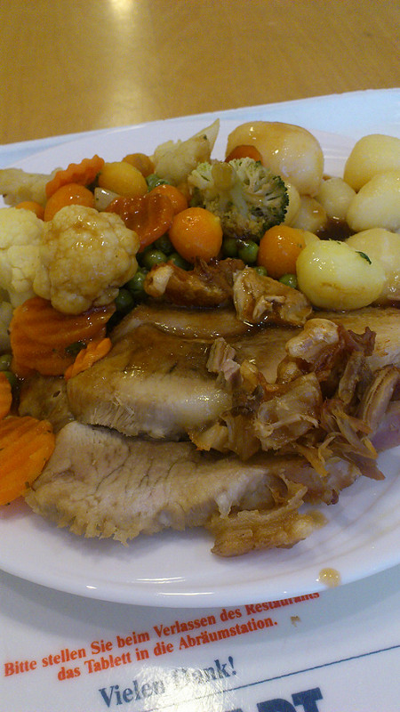 Gemüse Kartoffeln Fleisch